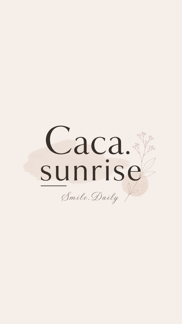 caca.sunrise ෆ ༘. ݁₊
