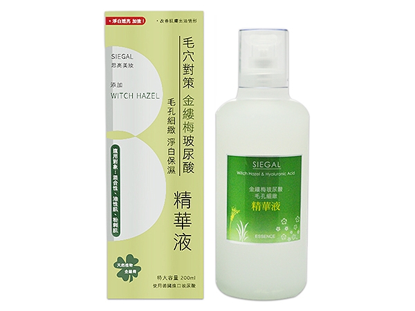 SIEGAL 思高~金縷梅玻尿酸毛孔細緻精華液(200ml)【D231512】，還有更多的日韓美妝、海外保養品、零食都在小三美日，現在購買立即出貨給您。