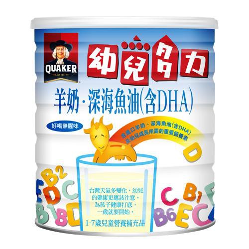 ◆桂格幼兒多力羊奶＋深海魚油(含DHA)，是桂格專為1-7歲幼兒設計的營養補充品，特別添加純淨羊奶及深海魚油(含DHA)，補充日常飲食中不足的營養，給幼童更優質的營養。 ◆保存期限：18個月 項目 說