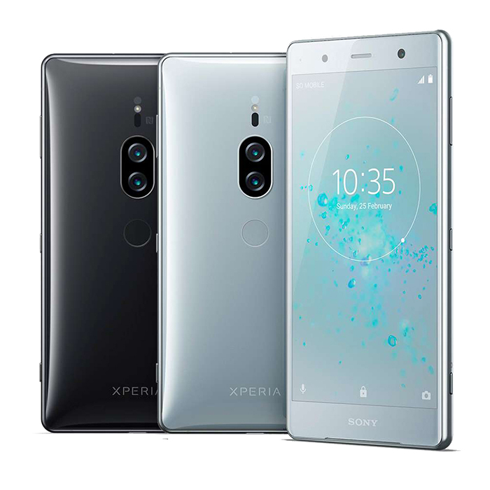 SONY Xperia XZ2 Premium 5.8吋雙主鏡頭4K HDR螢幕智慧手機亮鉻黑