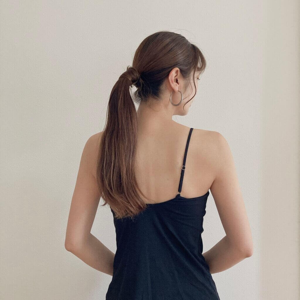 マメクロゴウチ　キャミソール　ビスチェ　コットン　ブラック レディース】Floral Quilted Silk Bustier | Mame Kurogouchi