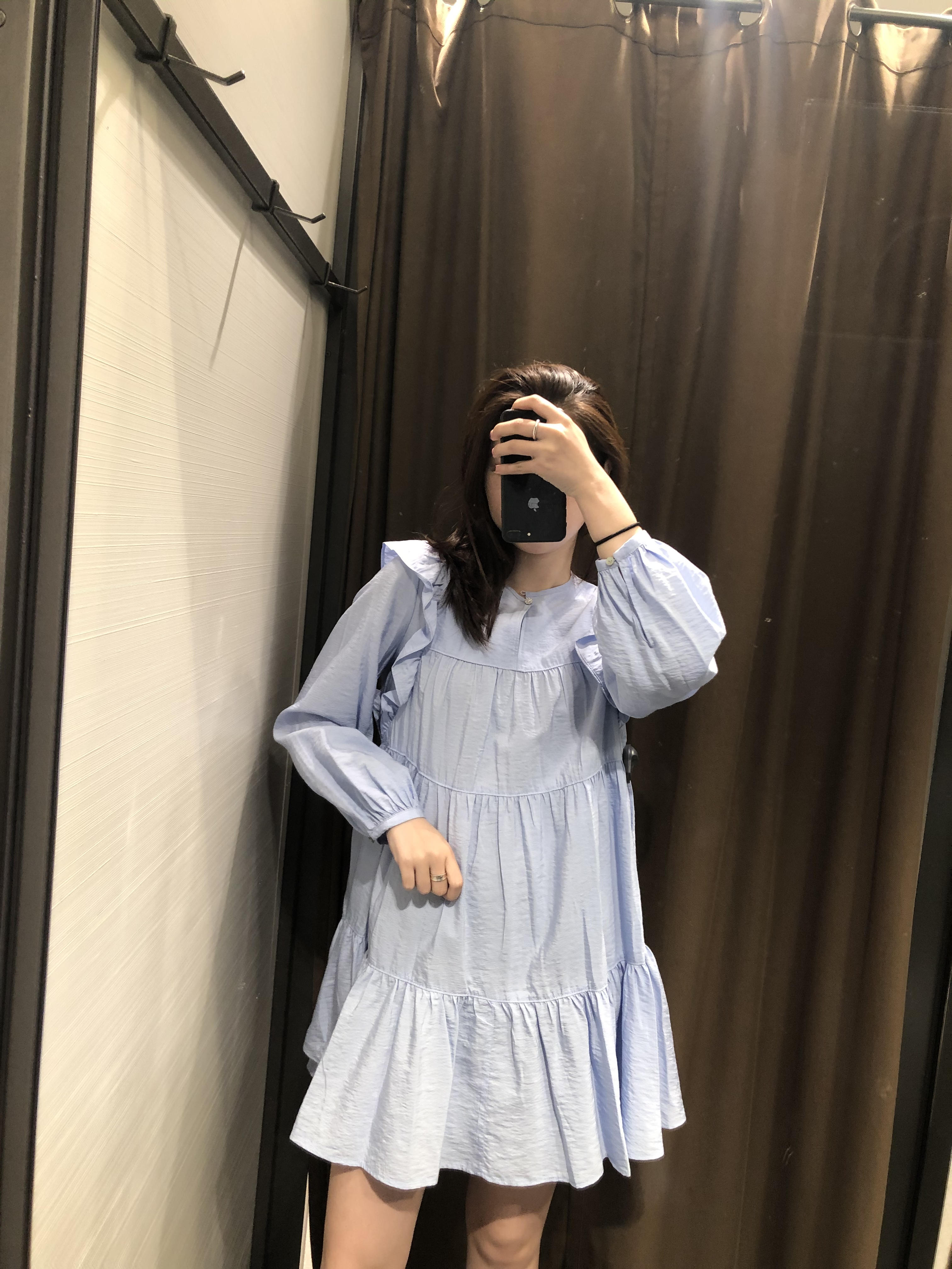 WMXZ 2020春夏季新品女士 珠寶紐扣連衣裙 8514/056 8514056