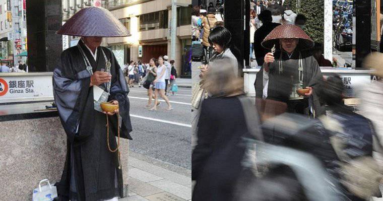 被新冠肺炎擊倒的僧侶 日本東京街頭佇立10 年祈禱世界和平的和尚染疫病逝 Juksy街星 Line Today
