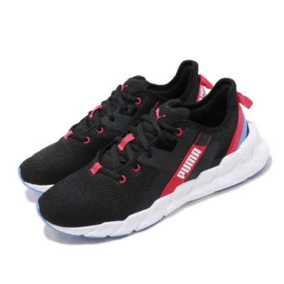 品牌: PUMA 型號: 19261501 Weave XT Shift 特點: 輕量 透氣 舒適 避震 健身 球鞋 黑 紅