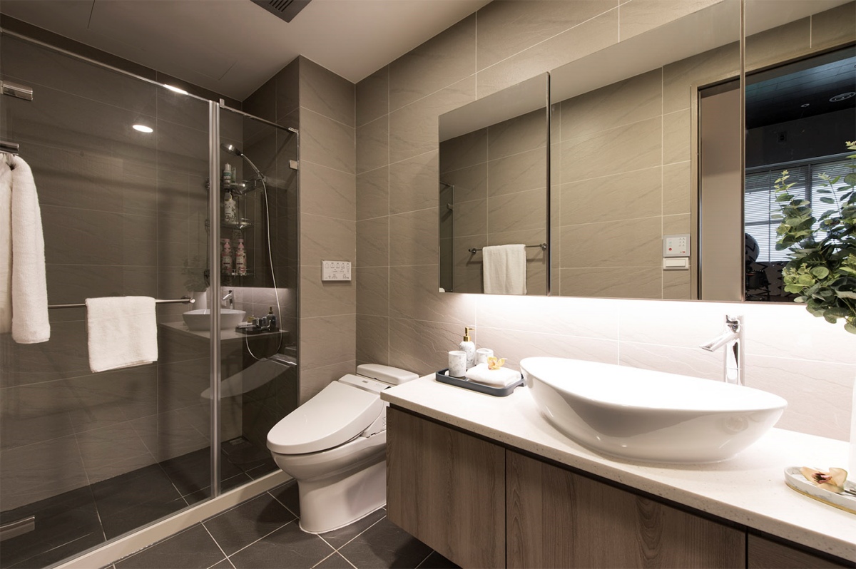 浴室設計；乾濕分離；衛浴設計；室內設計