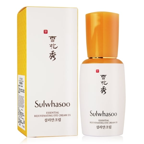 預計出貨日2-5天 中文品名：Sulwhasoo 雪花秀 閃理賦活眼霜EX(25ml) 規格：25ml ◆使用方式：臉部清潔後，適量塗抹於眼周肌膚，取少量於指尖，清柔的延展塗抹於眼周肌膚。 ◆保存方法