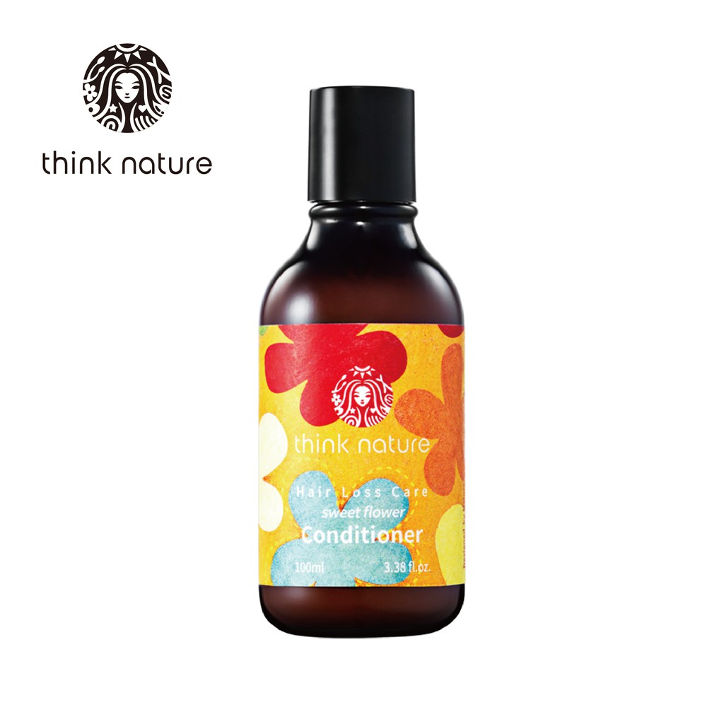 【think nature 享自然】植萃精油健髮潤髮乳-甜蜜綻放(100ml)