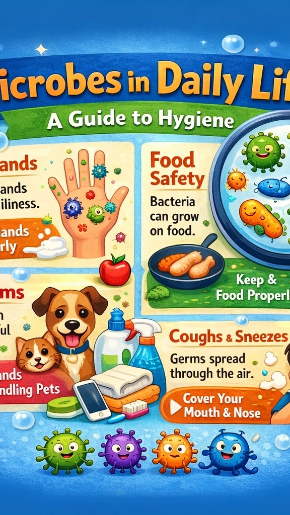 ZSC48 Microbes in daily life: A guide to hygiene