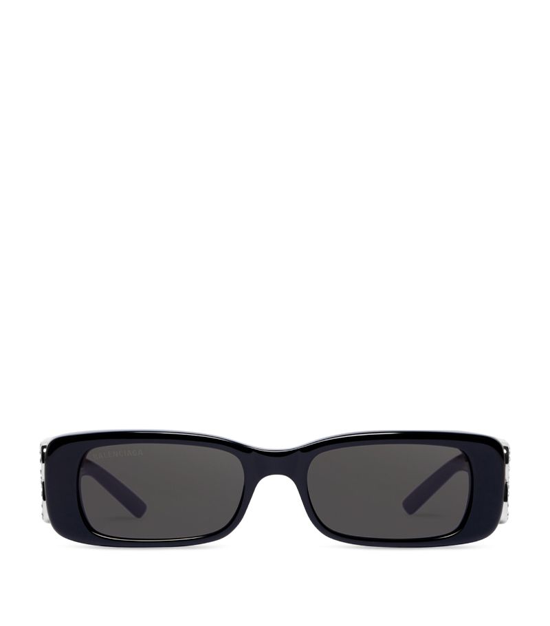 Balenciaga Dynasty Rectangle Sunglasses