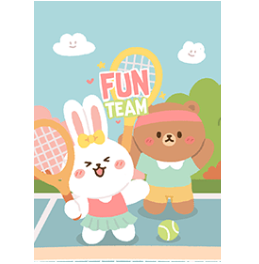 bear and bunny fun team