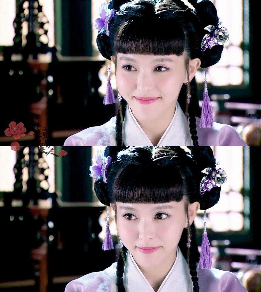 古裝劇同款「婢女頭」造型5：唐嫣 飾演《金玉良緣》玉麒麟