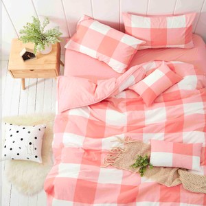 100%精心挑選棉花提取纖維 水洗工藝不易縮水 棉麻般舒適親膚 日式簡約色織美學