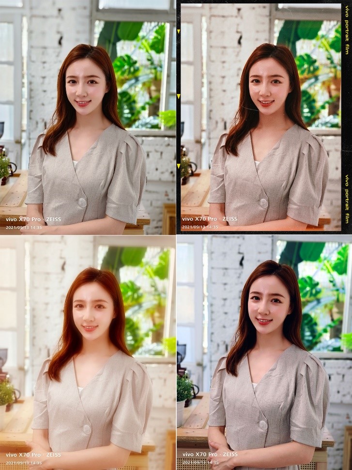 除了蔡司鏡頭包，風格效果中也有其他選項可搭配使用。