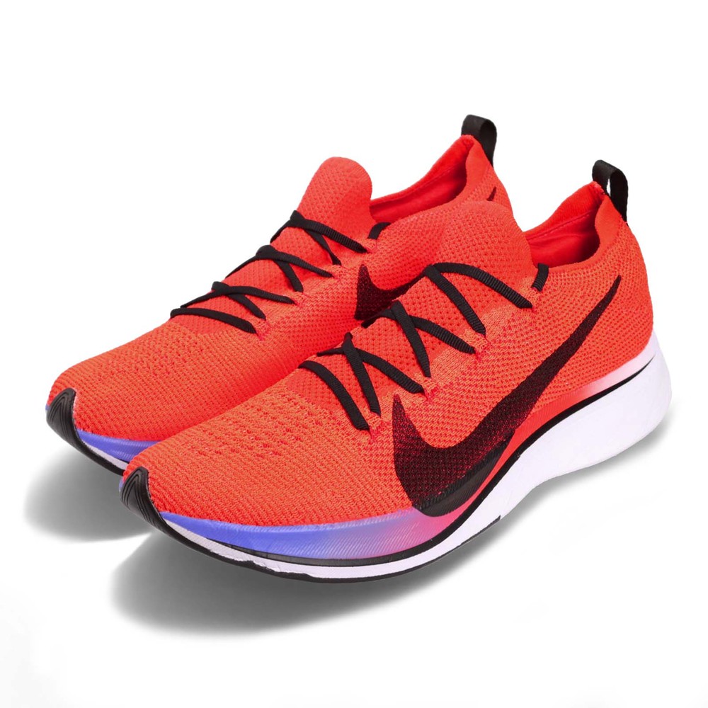 頂級慢跑鞋品牌:NIKE型號:AJ3857-601品名:Vaporfly 4% Flyknit配色:紅色,黑色