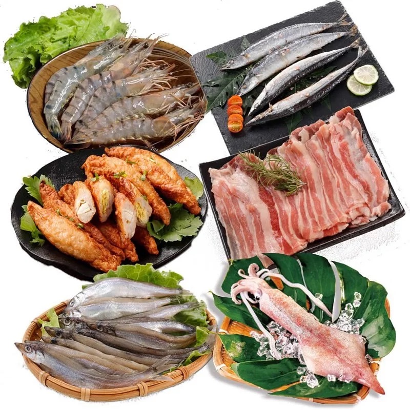 【華得水產】中秋燒烤豪華人氣烤肉6件組