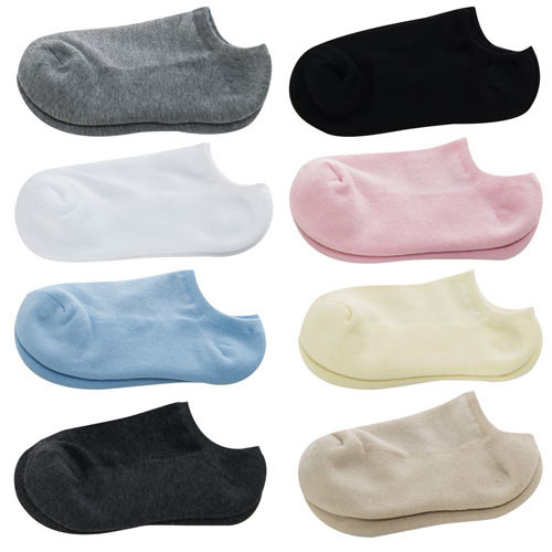【KEROPPA】可諾帕細針毛巾底氣墊船型襪x綜合8雙(男女適用)C91001-A