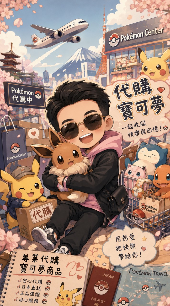 艾瑞克寶可夢代購