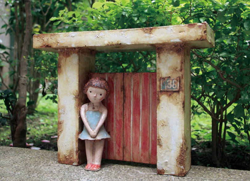 唐唐個展「相簿」作品：家門。