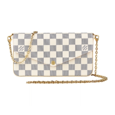 經典棋盤LOGO，品牌辨識度高 採用塗層帆布製作，搭配帆布內襯 可擺8吋隨身物，寬大空間收納