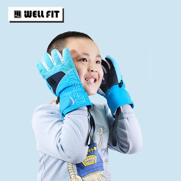 WellFit 兒童滑雪手套 - 繽紛 / 城市綠洲 (登山、旅遊、保暖、機車、冬天、北海道、寒流)