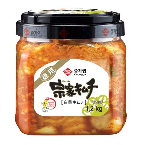 宗家府正統韓國泡菜1.2公斤(黑蓋)