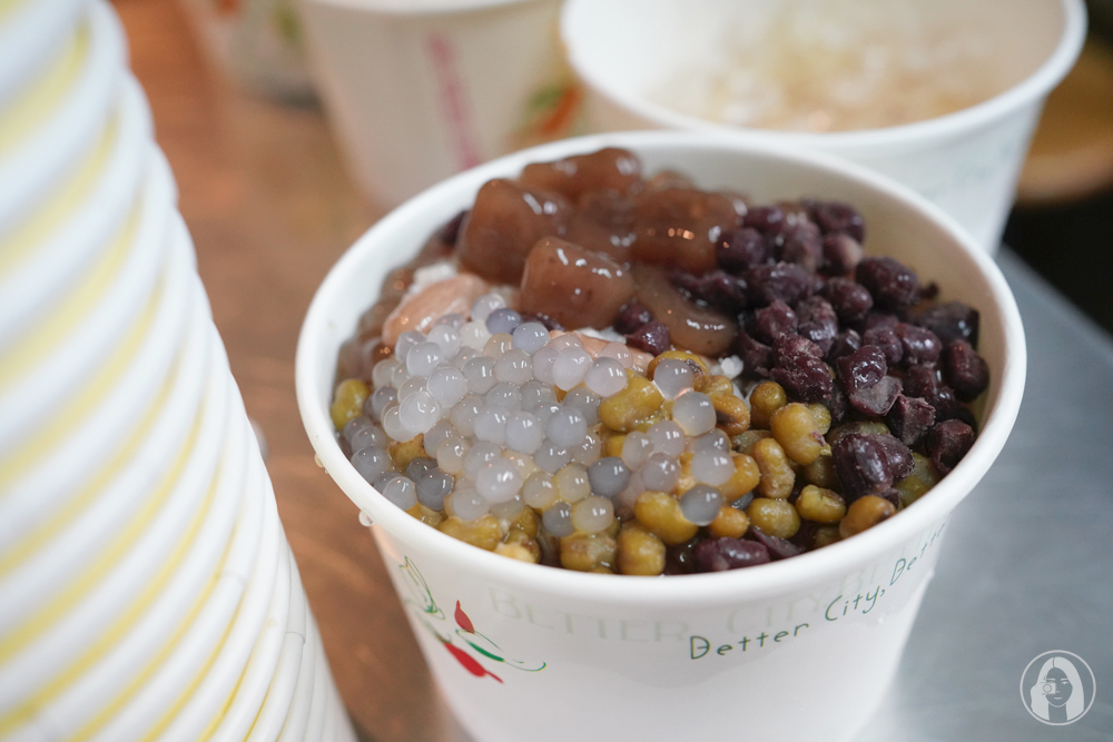 高雄 師範大學 行事紅心粉圓 燒仙草