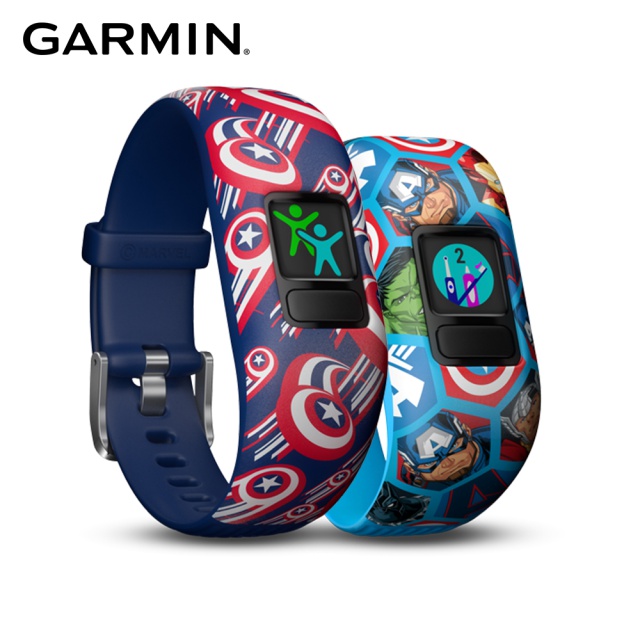 ▲ 漫威復仇者聯盟主題款(美國隊長、英雄集結)▲ 具游泳等級防水效能的兒童手環▲ 強韌耐用、伸縮彈性腕帶/可調整式腕帶▲ 彩色螢幕可自訂符合個人喜好的漫威復仇者聯盟系列圖示▲ 電池效能長達一年，免除充