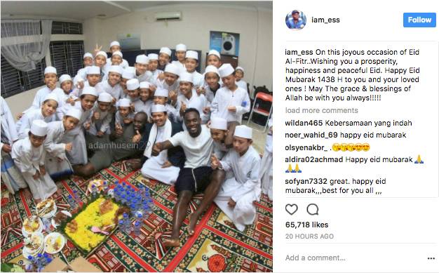 5 Ucapan Idul Fitri 2017 Pesepak Bola Liga 1