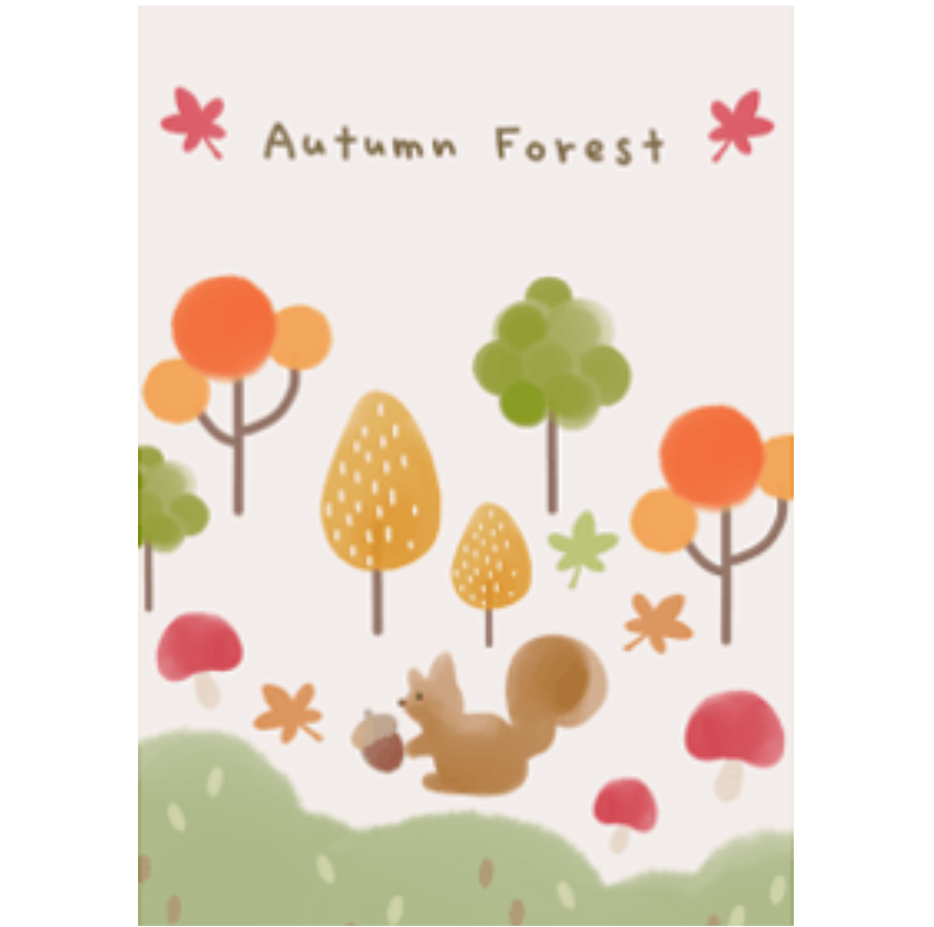 Watercolor taste Scandinavian life1.