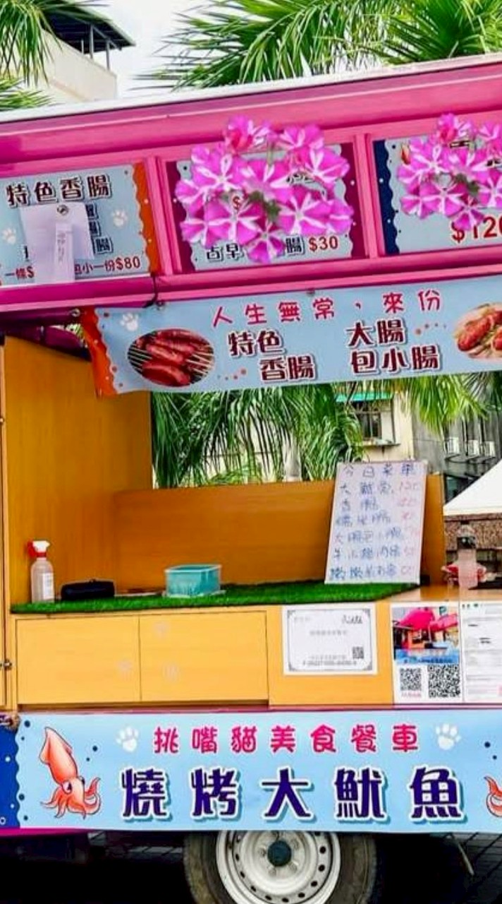 挑嘴貓美食餐車