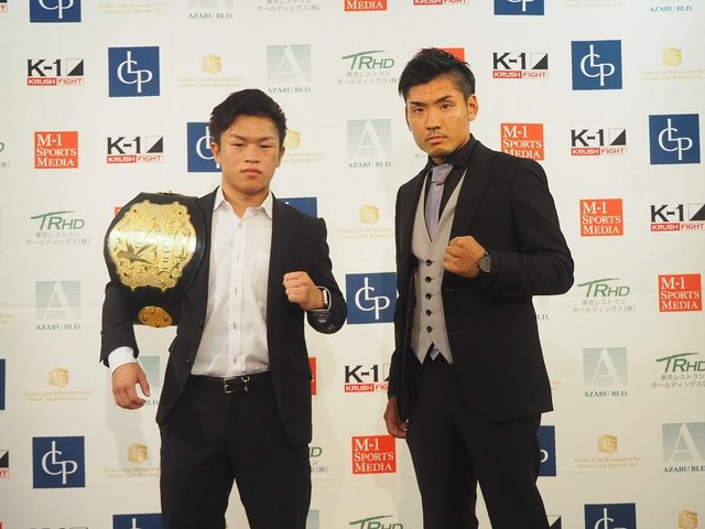 バンタム級王者 晃貴が2度目の防衛戦 勝ったらババヤン戦 とアピール 11 8 K 1 Krush Tokyo Headline