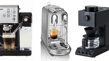 在家也能輕鬆喝到職人級咖啡！推薦10款美型多功能「磨豆+奶泡」義式咖啡機、膠囊咖啡機