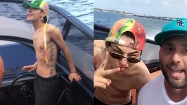 G-Dragon 美國坐遊艇逍遙渡假 打赤膊身材真的瘦到像排骨！