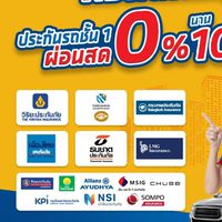 ประกันรถยนต์ผ่อนได้