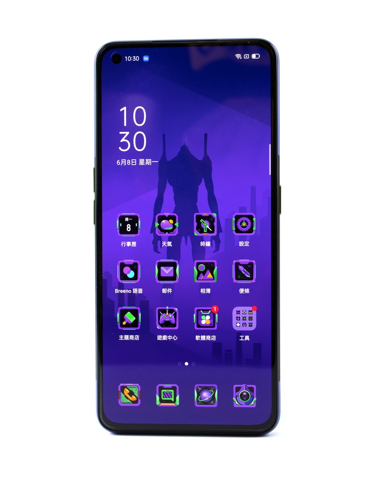 超有誠意 OPPO Reno ACE2 新世紀福音戰士限定版 (1) 全球限量一萬台開箱分享（圖多注意）還有無線充電器 @3C 達人廖阿輝