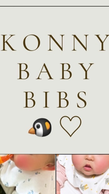 konny baby bibs 🐧 sapporo