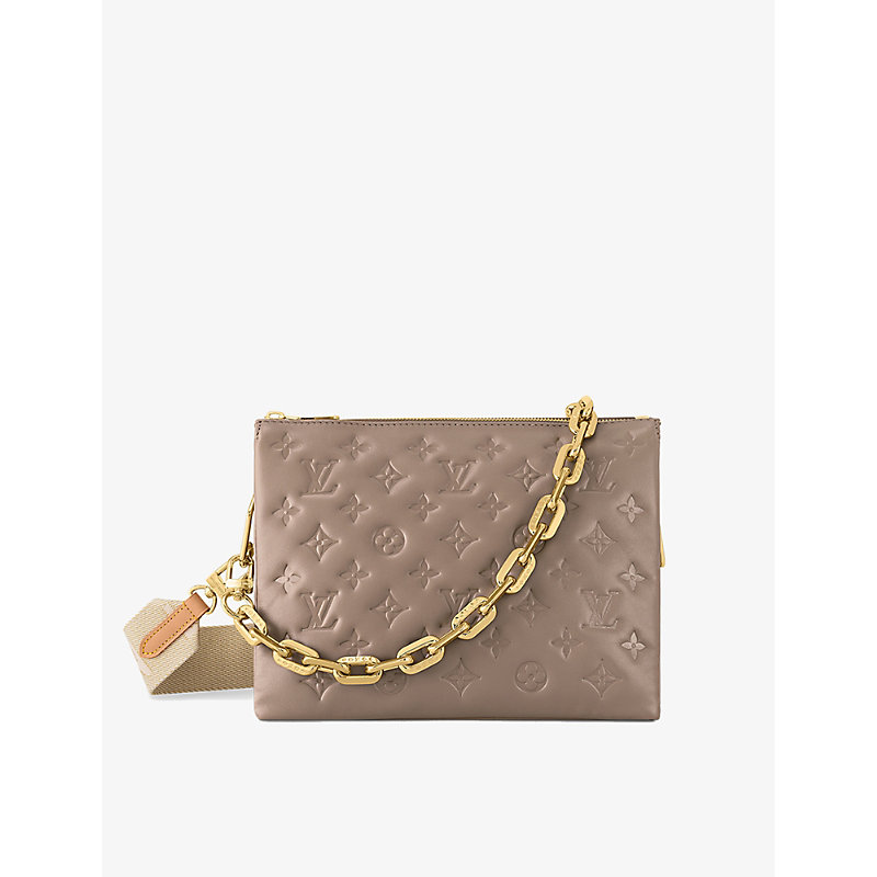 Louis Vuitton Womens Coussin PM Leather Cross-body bag