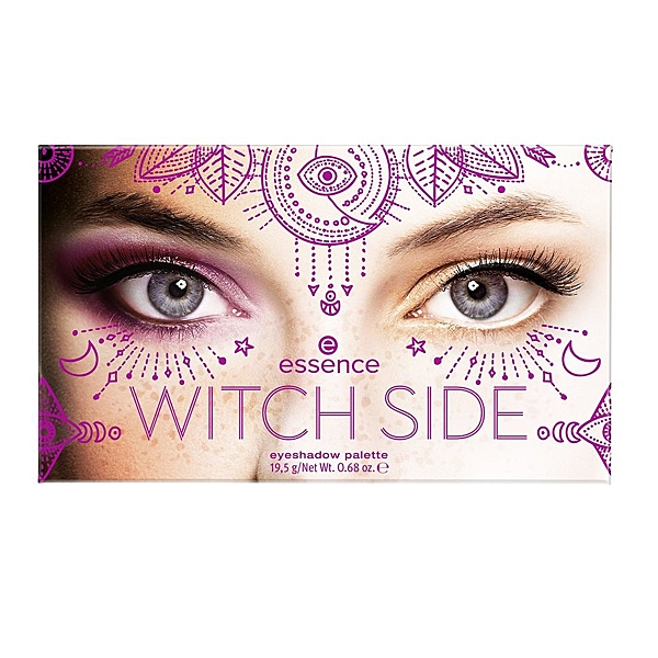 魅惑女巫眼影盤可以打造出兩種不同風格的眼妝 粉嫩色系：有如仙女般的粉嫩色系，霧面與珠光的完美交錯，化