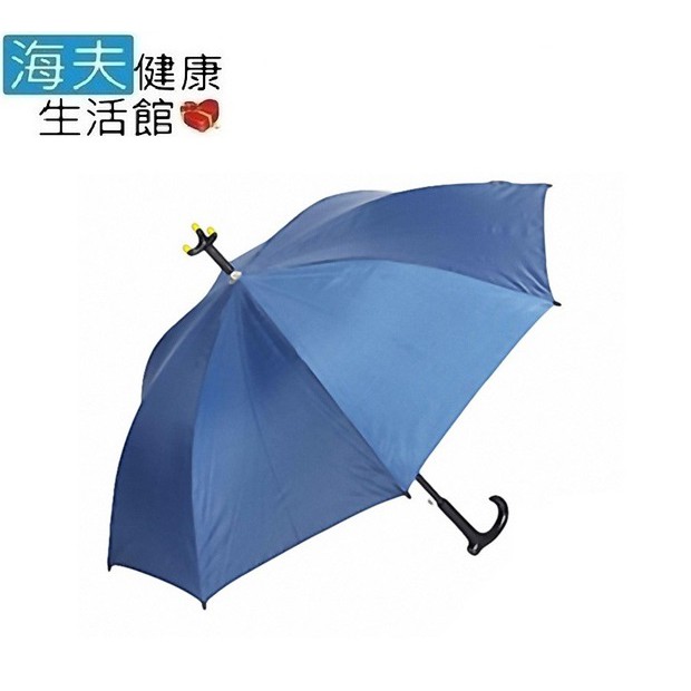 產品特色：◆ 三點腳墊 提供更穩固的支撐力◆ 專利防滑腳墊 安全性為一般雨傘的2.5倍◆ 拐杖式弧形握柄 符合人體工學更加好握產品規格：◆ 材質：鐵管、尼龍、聚丙烯塑膠◆ 尺寸：12.5 x 6.5 