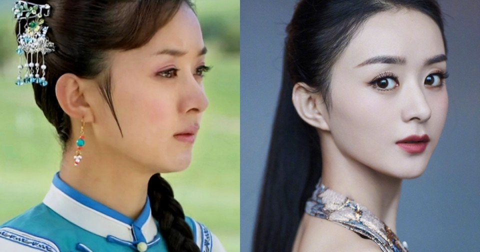 趙麗穎剛出道舊照