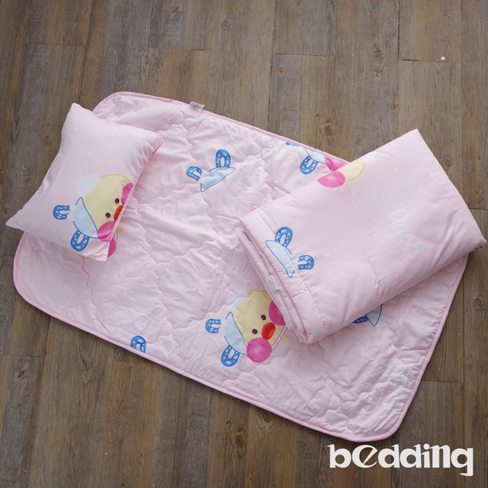 BEDDING-幼稚園必備-3M專利+頂級天絲-兒童專用睡墊三件式-九鳶