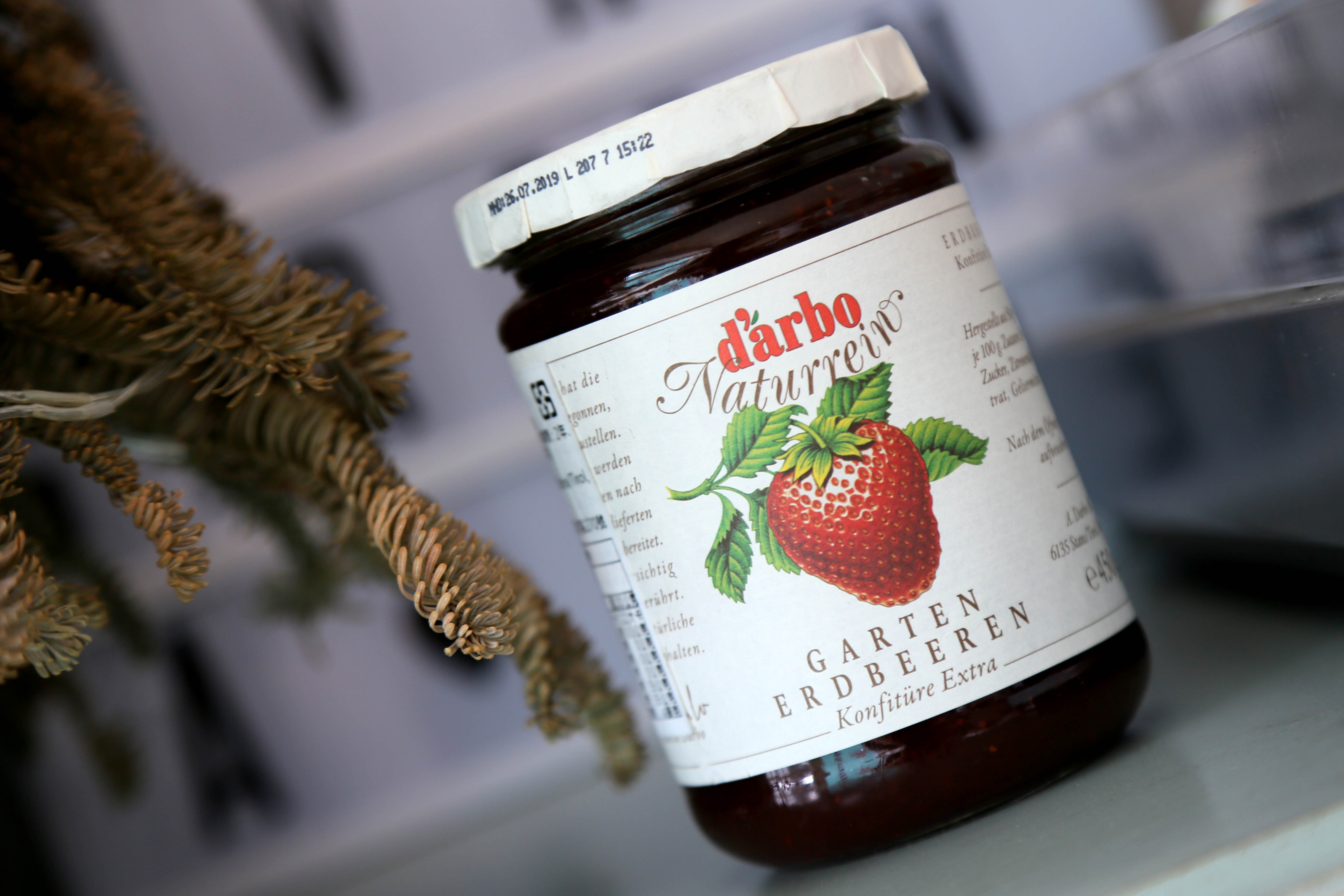 D’arbo 德寶天然草莓果醬 D’arbo All Natural Preserves in 450 g (16 oz) Jar-Garden Strawbe 450gx1入