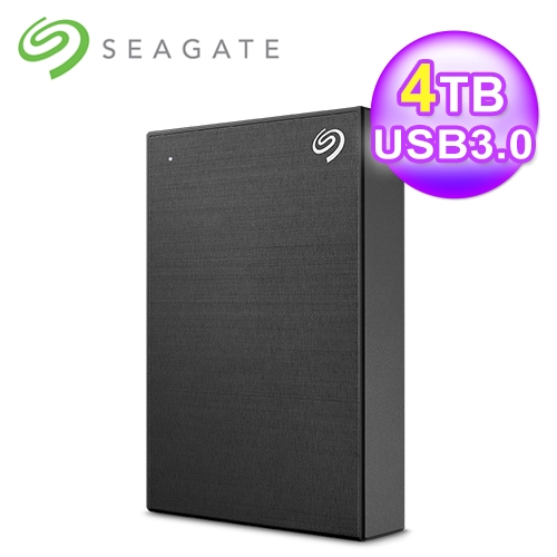 2019 全新上市!!品名 / 規格：【SEAGATE 希捷】Backup Plus Portable 4TB 2.5吋行動硬碟 極致黑特色：鋁質髮絲、輕薄簡約，記錄你的多樣精彩特色：提供多種介面相容