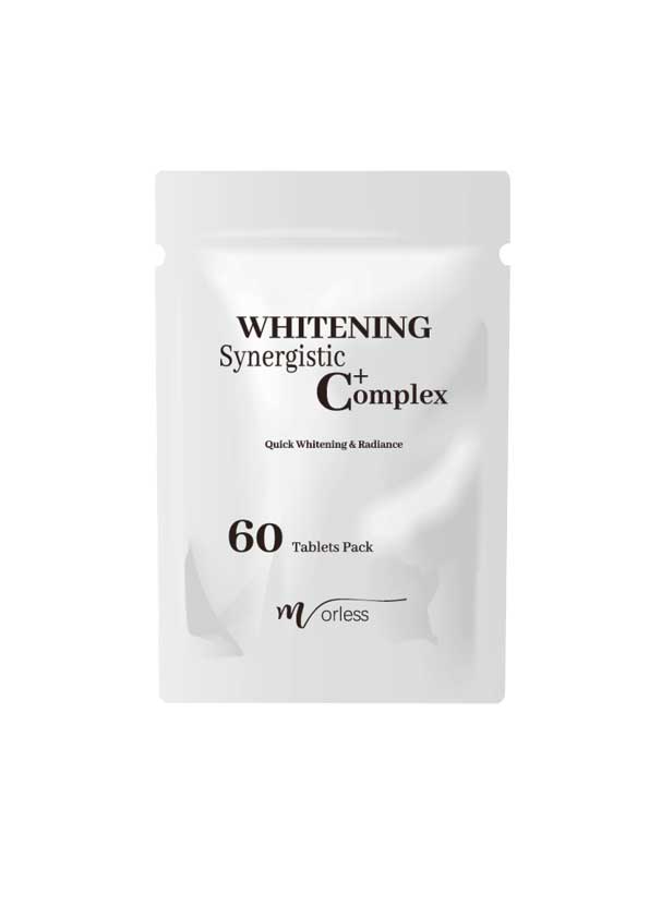 morless莫芮也推出可以服用的營養保健品由東海大學食品科學教授王如邦博士推薦的morless 水透光 玫瑰透亮錠，含有取得 12 張歐、美、日三大國專利與認證的日本玫瑰花瓣、義大利血橙與法國香頌甜