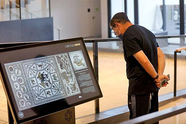 Unique mosaics exhibited at Lod Mosaic Archaeological Center in  Israel-Xinhua