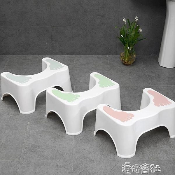 可愛踩腳蹬大人u型腳墊凳蹲便墊腳凳腳踏板墊腳浴室馬桶墊腳凳YYS 港仔會社