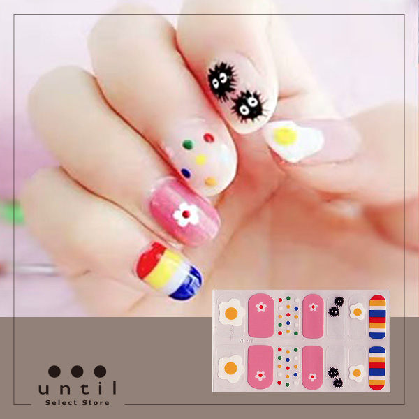 指愛自己~光療感指甲油膜彩繪美甲貼紙-until-976051