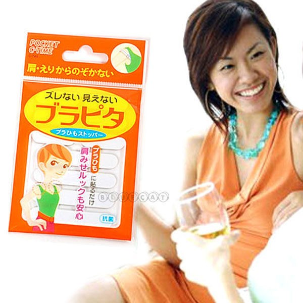 解決女生們的煩惱！超神奇內衣肩帶專用防露貼 肩帶貼【JJ0004a】《Jami Honey》