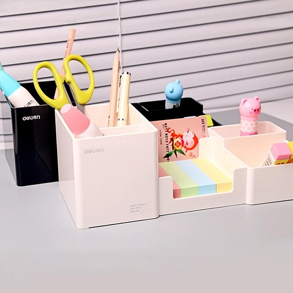 多功能筆筒創意時尚韓國小清新學生可愛文具收納盒桌面擺件