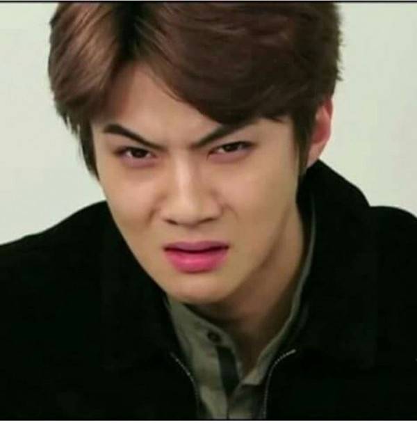 11 Ekspresi Wajah Sehun Exo Yang Cocok Untuk Meme Bikin Ngakak Mediariau Com